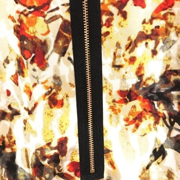 KENSIE Ombré Animal Floral Print Shift Dress - Picture 8 of 8